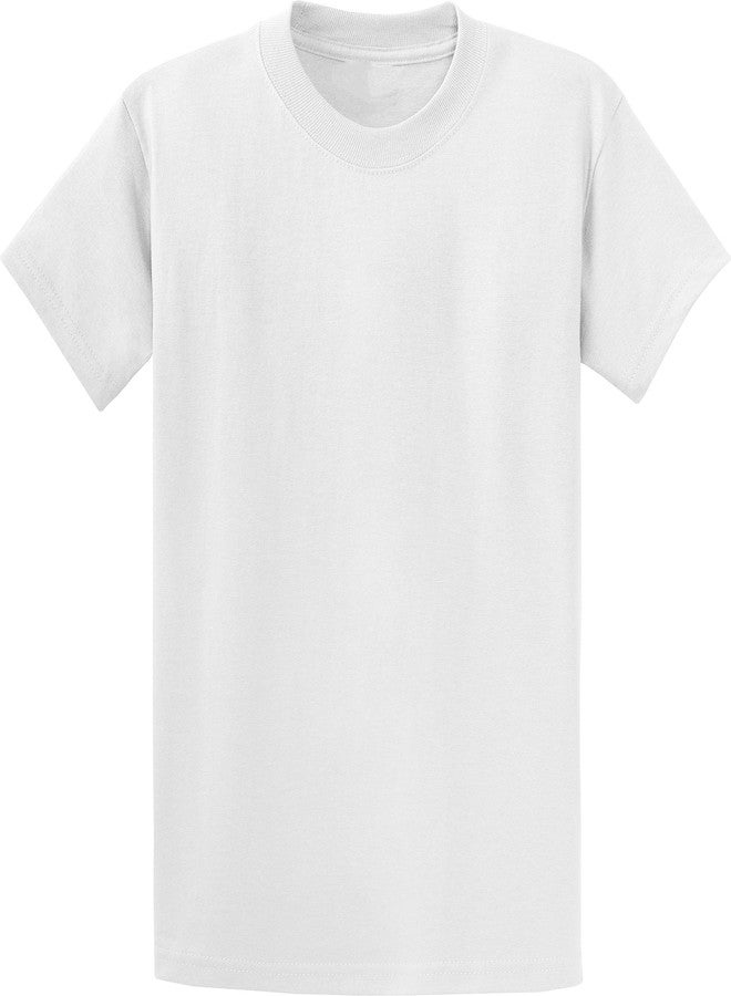 Clothe Co. Mens Heavyweight Cotton T-Shirt Plain Tee (Available in Big & Tall), White, XL - Image 1